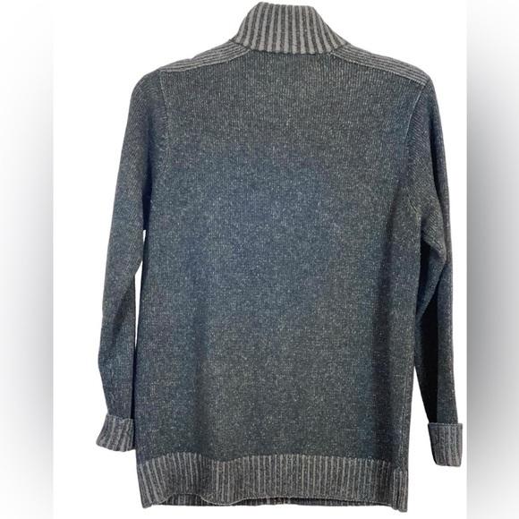 Tagio full zip wool cardigan sweater. EUC size medium - Picture 4 of 9